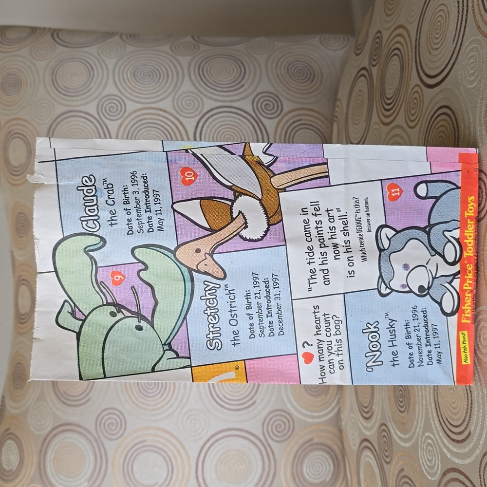 1999 McDonalds Happy Meal❤TY Teenie Beanie Babies☆Full Set New Unopened Packages - Picture 12 of 14